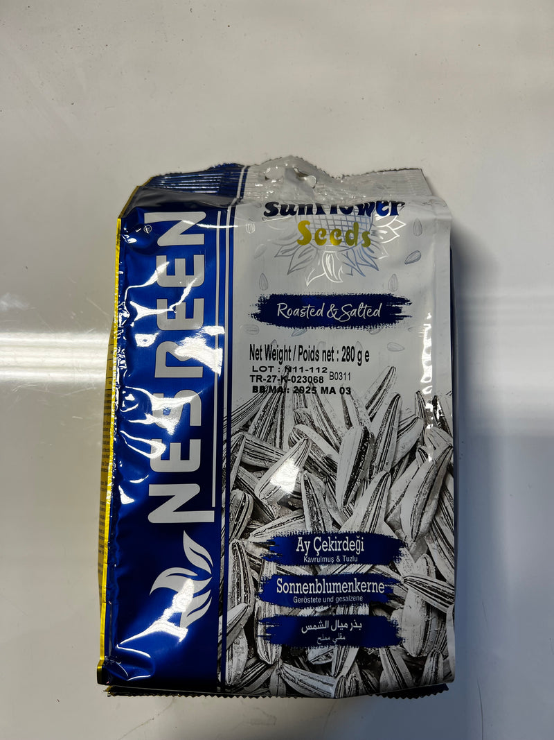 Nesreen Roasted & Salted Sunflower Seeds 280Gr