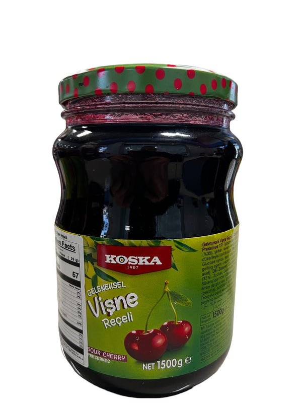 Koska Traditional Sourcherry Jam 1500Gr - Koska Geleneksel Visne Receli 1500Gr