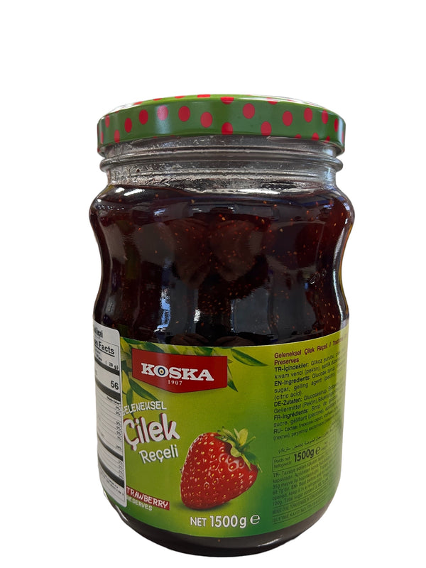 Koska Traditional Strawberry Jam 1500Gr - Koska Geleneksel Cilek Receli 1500Gr