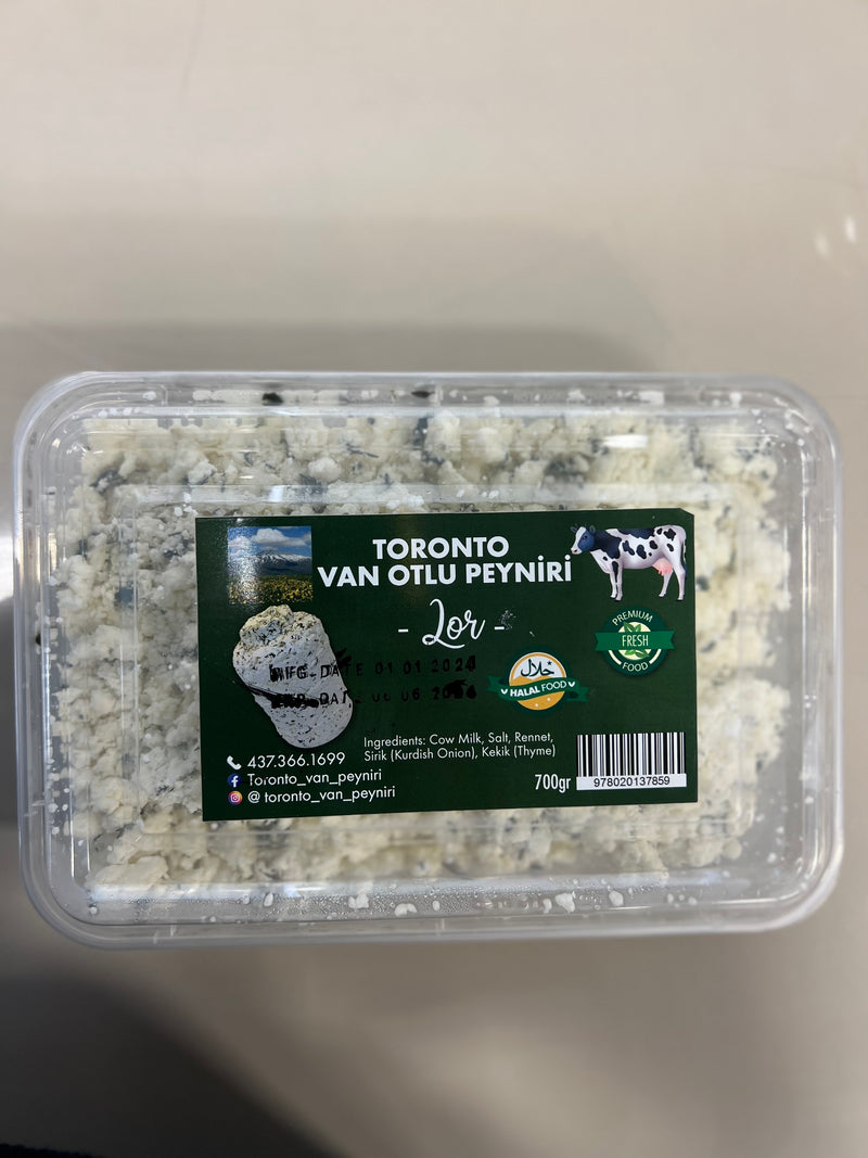 Toronto Van Otlu Peynir 700Gr - Van Herbal Cheese 700Gr