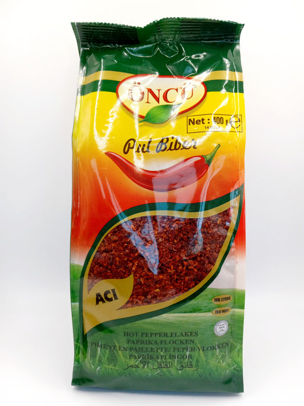 Oncu Red Hot Pepper Flakes 400Gr - Oncu Aci Pul Biber 400Gr