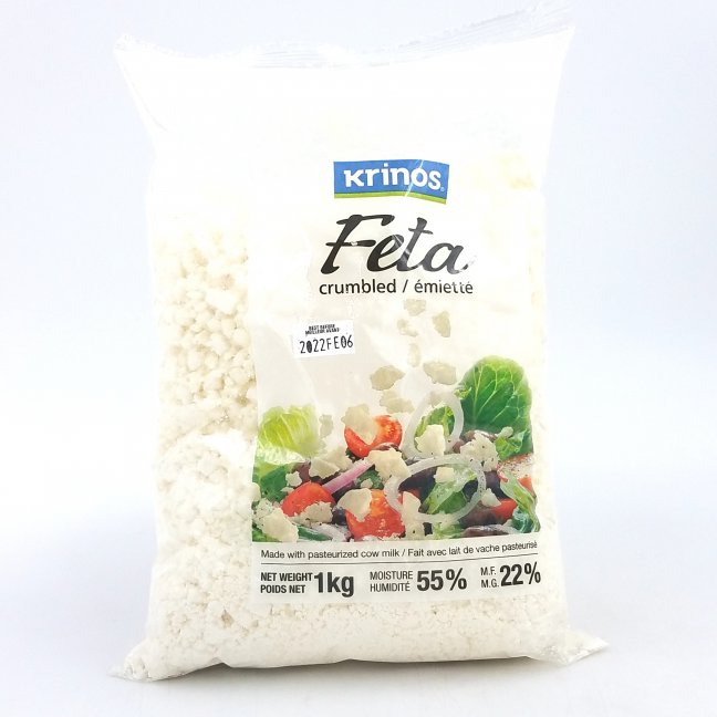 Krinos Crumbled Feta 1Kg