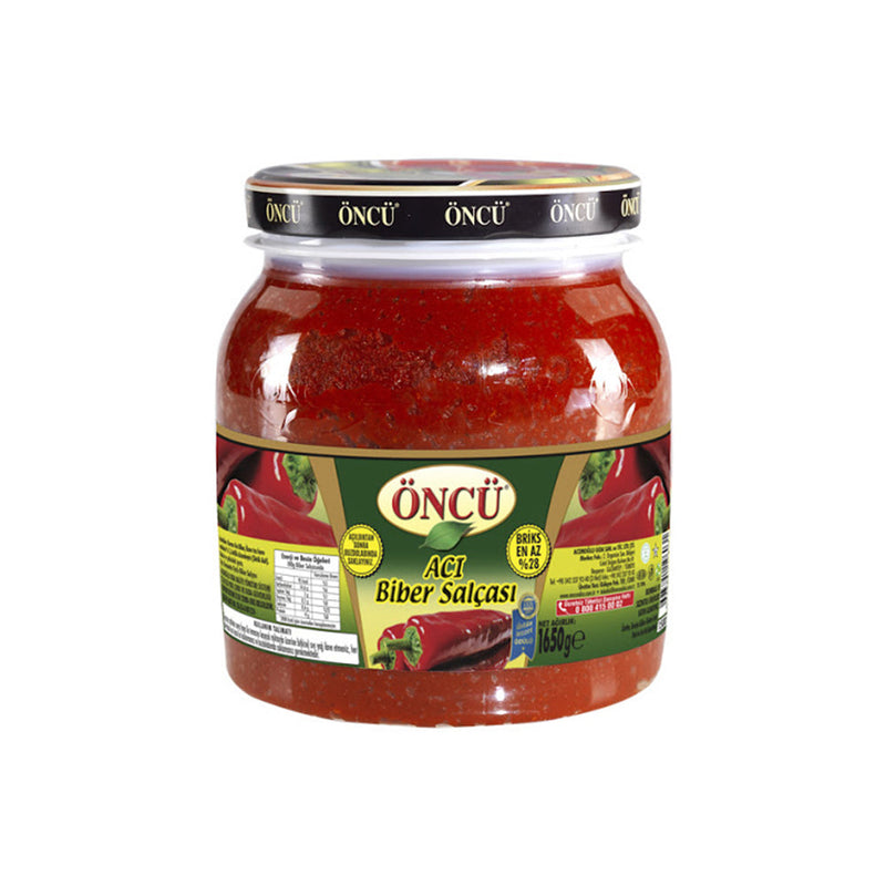 Oncu Hot Pepper Paste 1650g