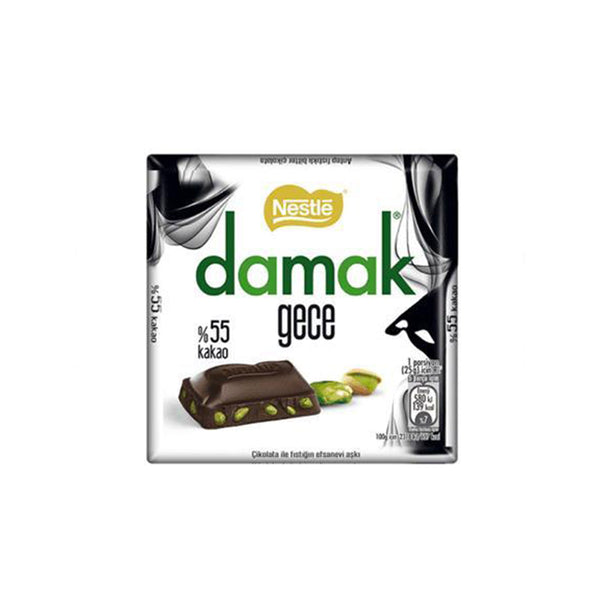 Nestle Damak Gece Antep Fıstıklı Bitter Çikolata