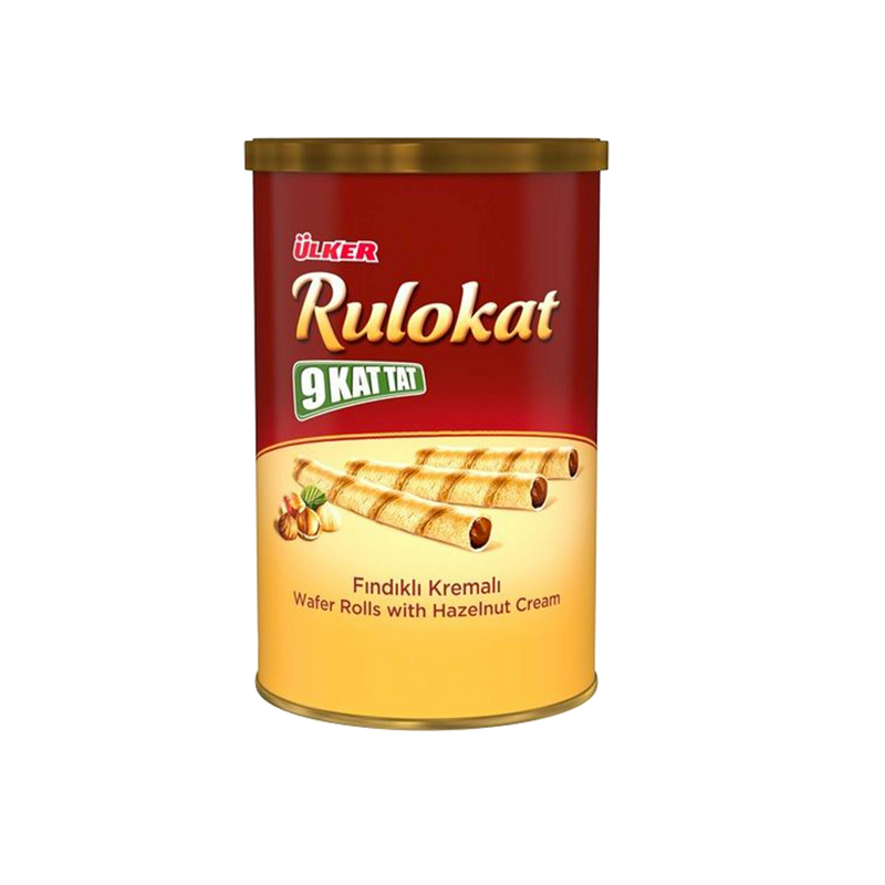 Ülker - Wafer Rolls with Hazelnut Cream Rulokat 170 g