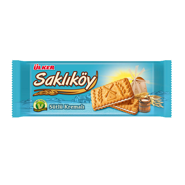 Ülker - Saklıköy (Oatmeal Cookies with Cream) 100 g