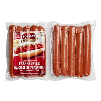 Solmaz Fully Cooked Frankfurter 450G