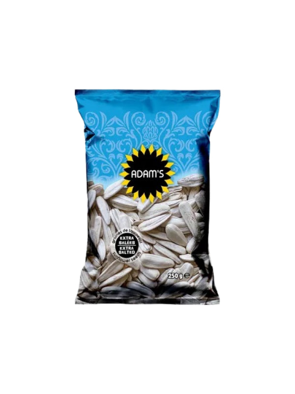 Adam's Roasted Extra Salted Sunflower Seeds 250GR