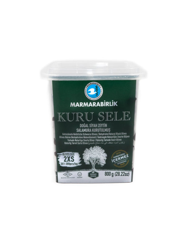 Marmarabirlik Dried Natural Black Olives 2XS 800GR