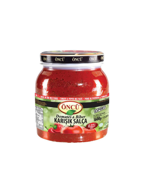 ONCU- TOMATO & PEPPER MIXED PASTE 1650g