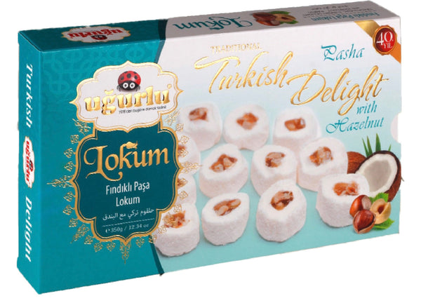 Ugurlu Turkish delight with Hazelnut 350g