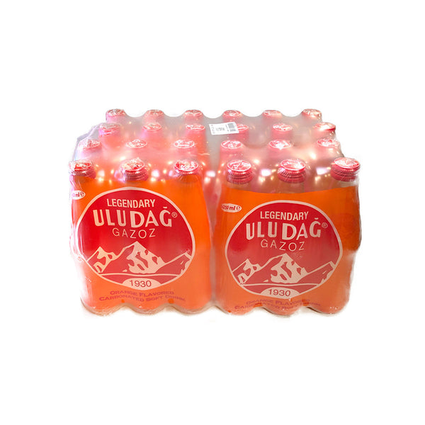 Uludag Orange Fruit Pop 250ml x 24 - Uludag 24'lu Sari Gazoz