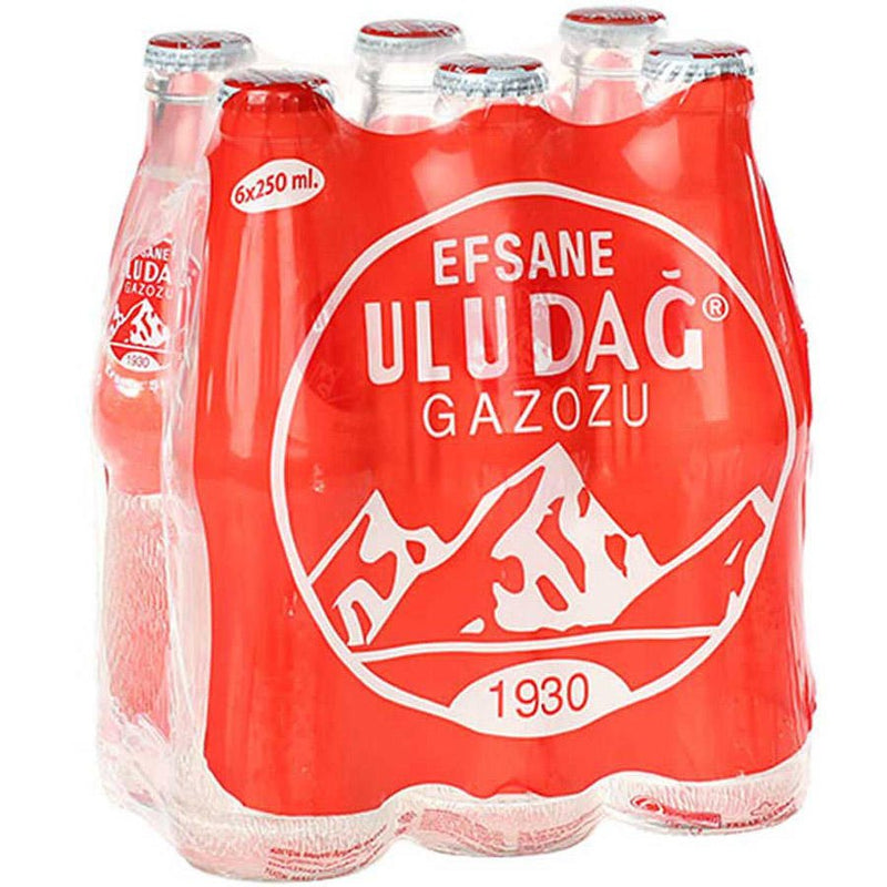 Uludag 6 pack of Carbonated Soft Drink / Uludag 6'li Gazoz