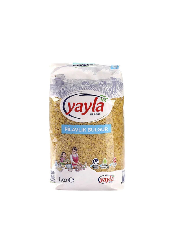 Yayla Pilavlık Bulgur - Yayla Coarse Bulgur 1KG